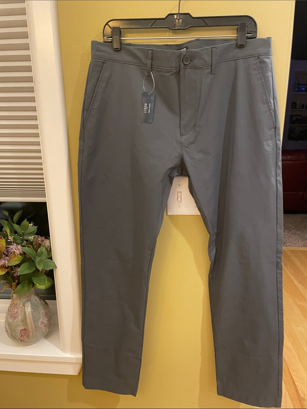 NWT J. Crew Men's Slate Gray Tech Pants